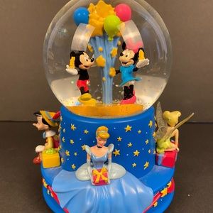 Disney Musical Birthday Water Globe